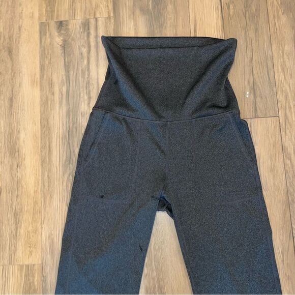 NWOT HALARA Super High Waisted Foldover Pocket Full Length Flare Leggings size M - Picture 4 of 7